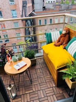 Kleine Teakhouten Tuinbank Met Opbergruimte - 100 X 60 X 90 Cm - Duurzaam Teakhout - Blijft Strak En Mooi - Sterke Constructie Om Lang Mee Te Gaan -Tuin Verkoop 900x1200 14