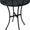 Bolero Ronde Stalen Bistro Tafel Zwart 60cm -Tuin Verkoop 932x1200 1