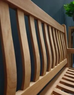 Merkloos TIERRA | Tuinbank Van Teak Comfort Plus + | 150 Cm - 3-Persoons / 3-Zits | Naturel / Original | BONANY Luxe | Geschuurd & Olie Op Waterbasis | Klassiek & Traditioneel | Stevig | Tuinzetel | Bank Voor Tuin -Tuin Verkoop 932x1200