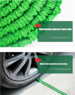 Merkloos Tuinslang - Tuinslag Flexibel - Tuinslag Flexibel 15M -15 Meter - Tuinslangen - Uitrekbaar - Met Koppelstuk - 7 In 1 Sproeikop -Tuin Verkoop 943x1200