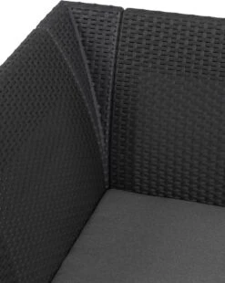 Keter Marie Hoek Loungeset Met Orlando Tafel - 6 Personen - Antraciet -Tuin Verkoop 955x1200