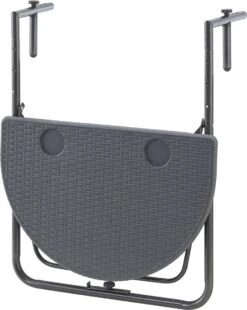 Balkontafel Cicala Inklapbaar 83,5x60x64 Cm Donkergrijs -Tuin Verkoop 956x1200