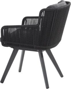 4 Seasons Outdoor 4SO Armstoel Flores Anthracite - 1 Stuk -Tuin Verkoop 964x1200 1