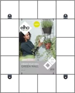 Elho Loft Urban Green Wall Rek 48 - Accessoires Voor Buiten - Ø 47.3 X H 59.0 Cm - Zwart/Living Black -Tuin Verkoop 964x1200 3