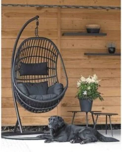 Hangstoel Sturdy Frame Zwart -Tuin Verkoop 966x1200 1
