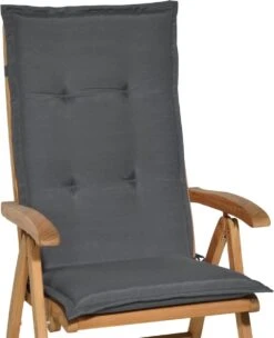 Beautissu Loft HL – Set Van 4 Tuinkussens Hoge Rug 120x50x6 Cm Kussen Grafiet Grijs Tuinstoelkussens Zitkussen Tuinstoel -Tuin Verkoop 976x1200 1