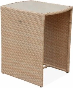 Alice's Garden Balkonset Doppio - 2 Stoelen - Inschuifbaar - Wicker - Beige -Tuin Verkoop 994x1200 1